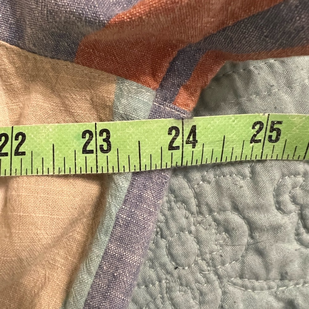 Cotton Dress Tiered Size L - Picture 7 of 9